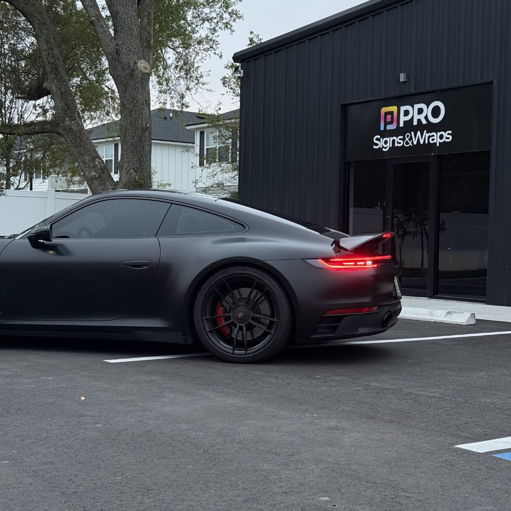 Pro Signs Solutions exterior with vehicle